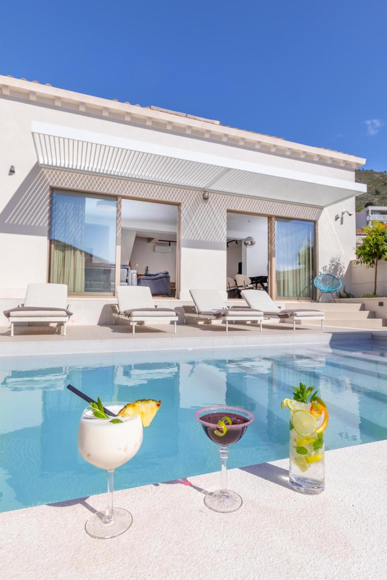 Brand New Villa Carmelita Exclusive With Free Smart Car Дубровник Экстерьер фото