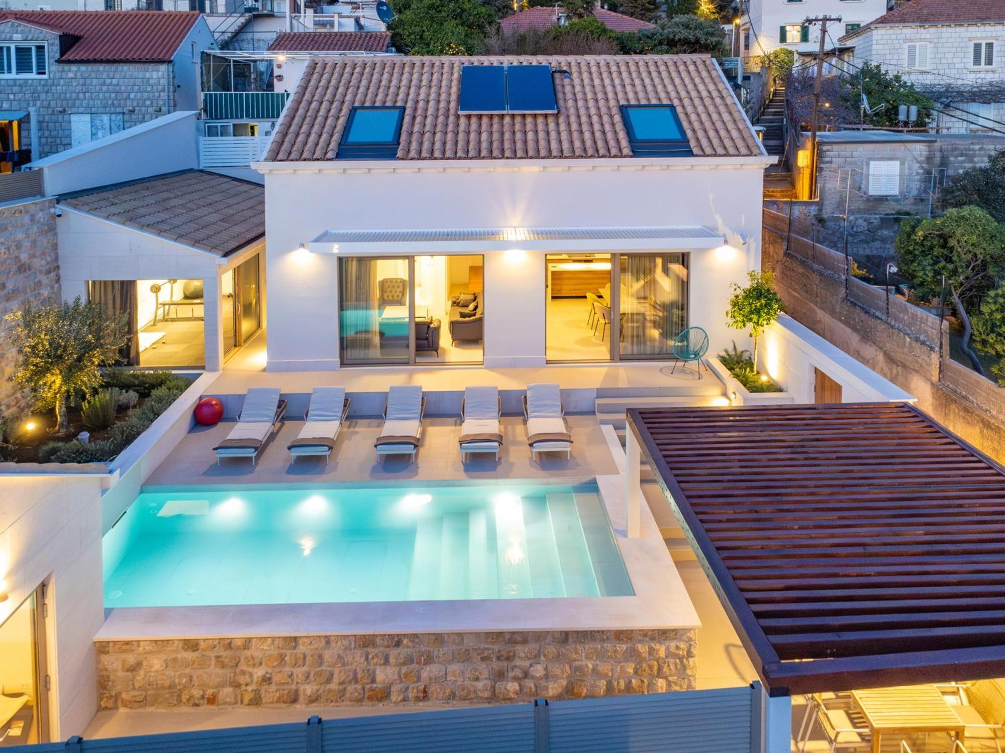 Brand New Villa Carmelita Exclusive With Free Smart Car Дубровник Экстерьер фото